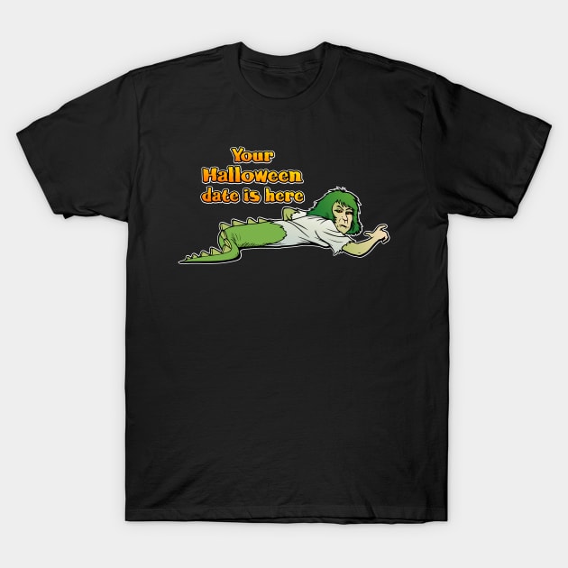 Your halloween Date T-Shirt by CheezeDealer